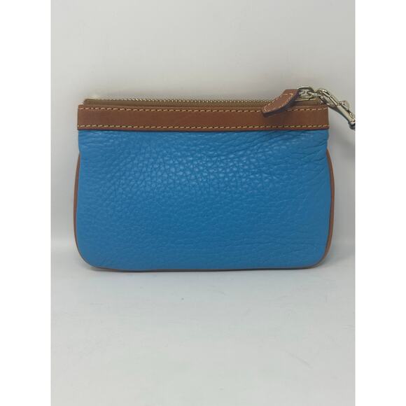 Dooney & Bourke Azure Pebble Leather Hobo w/Cotton Lining  (selling as is) - Picture 4 of 16